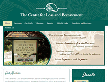 Tablet Screenshot of bereavementcenter.org
